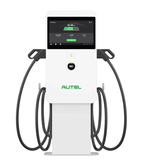 AUTEL MAXICHARGER DC COMPACT MAX 47KW - CARICA SIMULTANEA 2 VEICOLI - STAND FISSO Su ordinazione