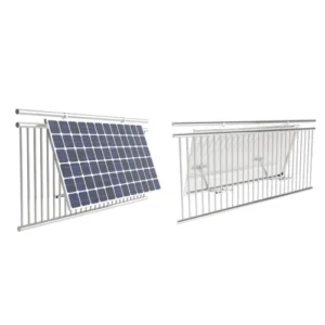 EASY SOLAR STAFFA DA BALCONE IN ALLUMINIO PER PANNELLI SOLARI 1