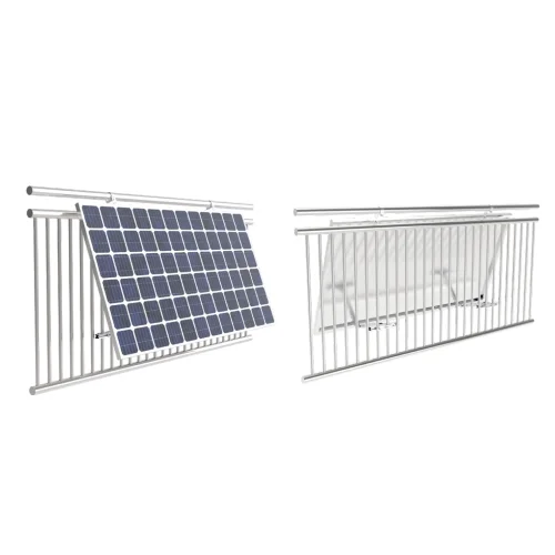 EASY SOLAR STAFFA DA BALCONE IN ALLUMINIO PER PANNELLI SOLARI
