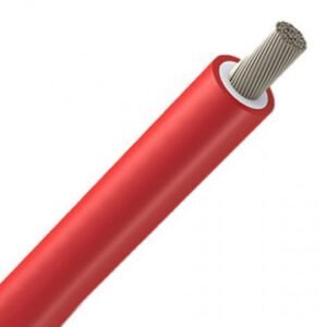 CAVO SOLARE PER FOTOVOLTAICO 4MM ROSSO H1Z2Z2-K-1 METRI