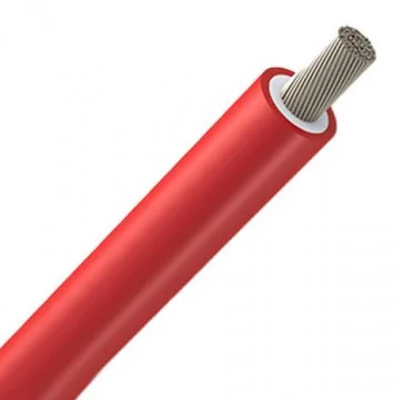 CAVO SOLARE PER FOTOVOLTAICO 4MM ROSSO H1Z2Z2-K-1 METRI